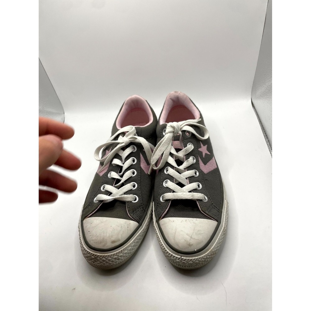 Converse Star Player 76 Unisex M6.5/W8.5 Black Pink Low Top Skateboarding Shoes - Picture 5 of 9